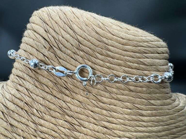 925 Sterling Silver Rosary Bracelet Catholic Jewelry