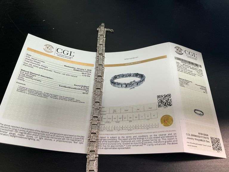 MEN'S CERTIFIED DIAMOND BRACELET