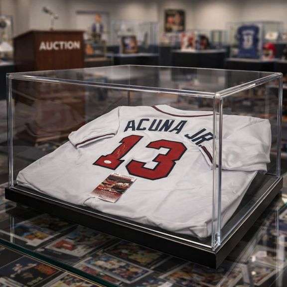Autographed Ronald Acuña Jr. Atlanta Baseball Jersey with COA