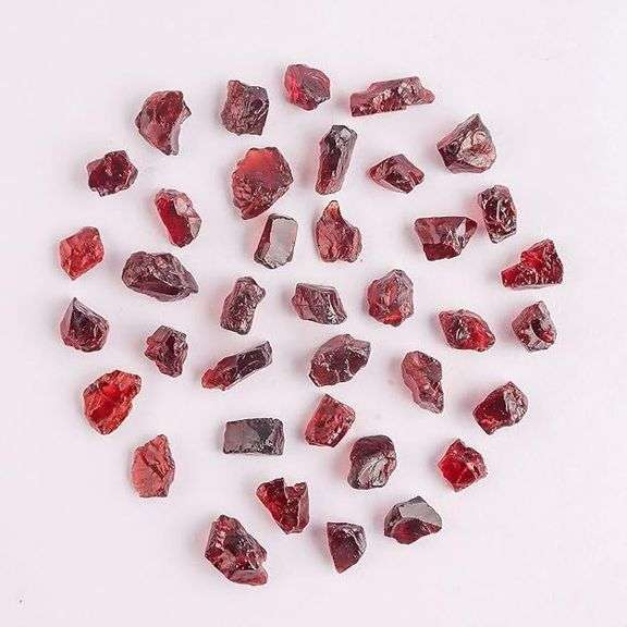 Natural Raw Red Garnet Gemstone Lot