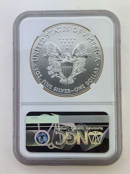 2019 American Silver Eagle, NGC MS69