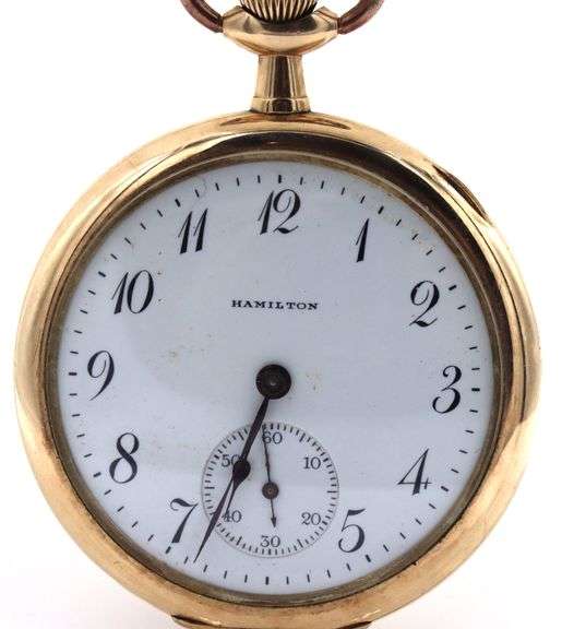 Clean and Attractive Hamilton 900 19 Jewel Pocket Watch