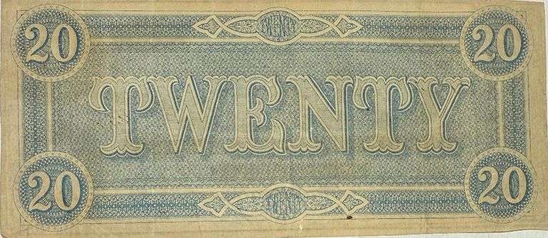 Nice $20 CSA Feb 17 1864 Series Note