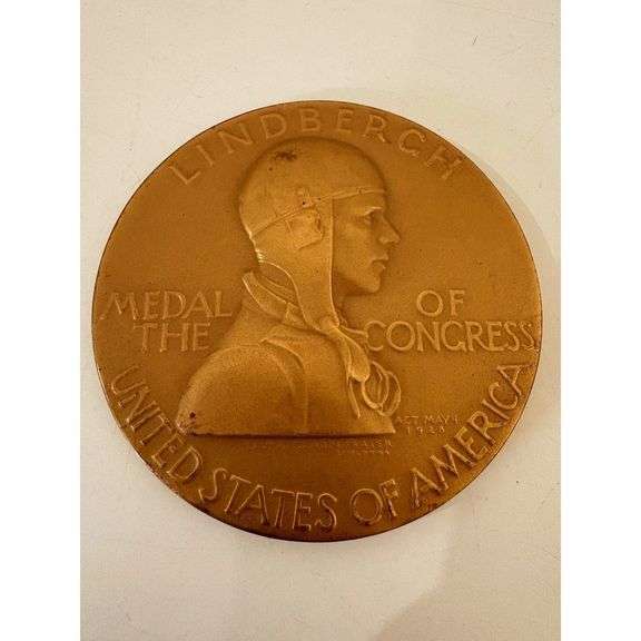 1928 Charles Lindbergh Bronze Medal of Congress