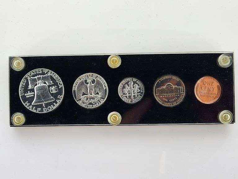 1950 United States Proof Set, Capital plastics Holder
