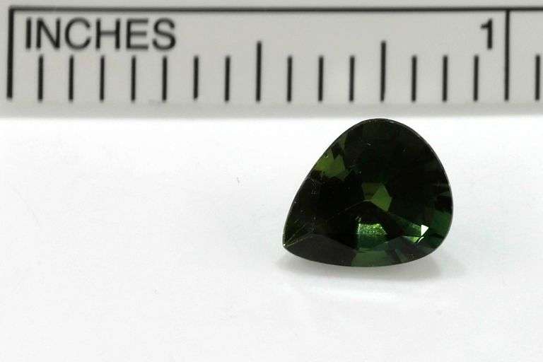 Alluring Natural Green Sapphire Pear