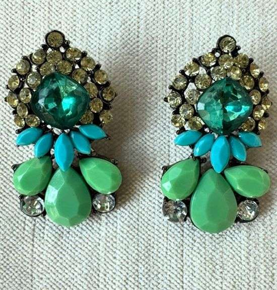 Set of Fashion Jewelry Earrings