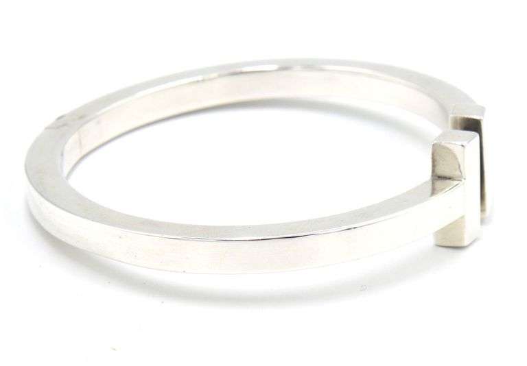 Tiffany & Co. T Square Cuff Bracelet in Sterling