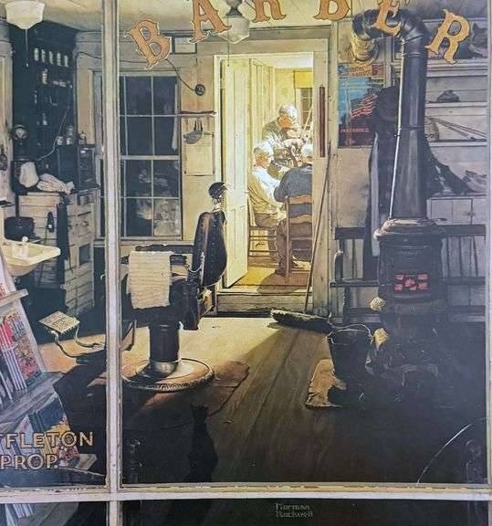 Norman Rockwell Rare Vintage Art