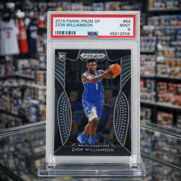 Draft Picks Zion Williamson Rookie Card Graded 9 Mint