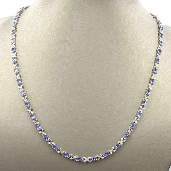 Set of 925 Sterling silver necklace, Pendant and 2 rings