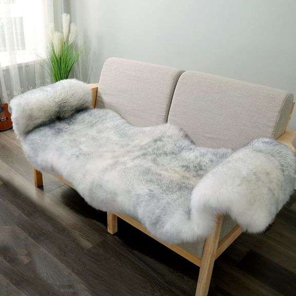 Genuine Australian Sheepskin Double Pelt Rug