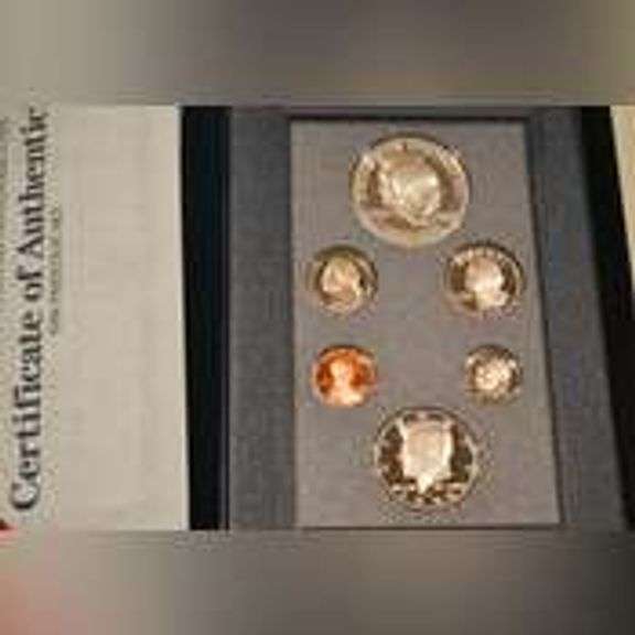 1990 Prestige US Proof Set.