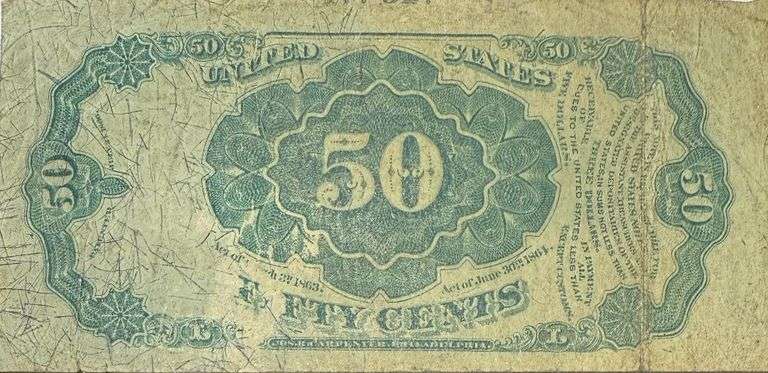 50 Cent Fractional Bob Hope Note
