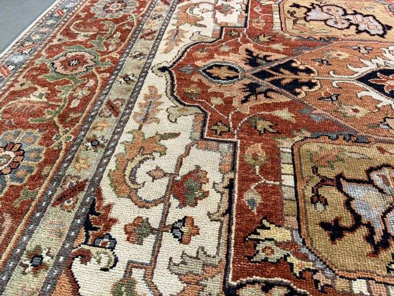 Magnificent Serapi Design Rug 9x12