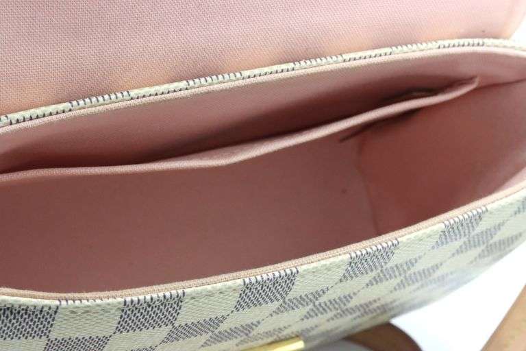 Louis Vuitton Damier Azur croisette handbag