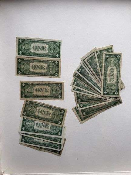 31 Asst 1935 Series $1 Silver Certificates.