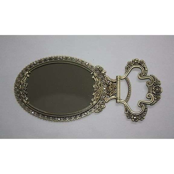 Vintage-Style Foldable Table Mirror