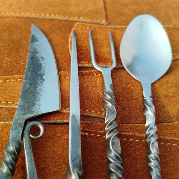 Medieval-Style Viking Cutlery Set