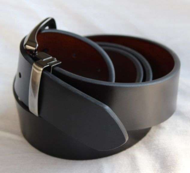 Fine Quality Reversable Leather Belt, Made In Italy