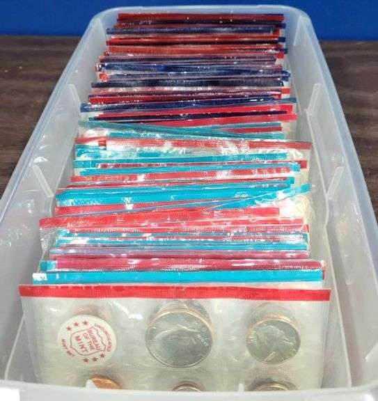 Huge Lot of 58 Assorted Mint Sets without Envelopes