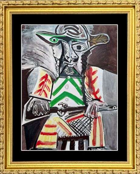 Rare Pablo Picasso From Early 70's