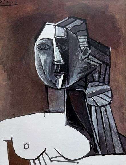 Rare Pablo Picasso From Early 70's