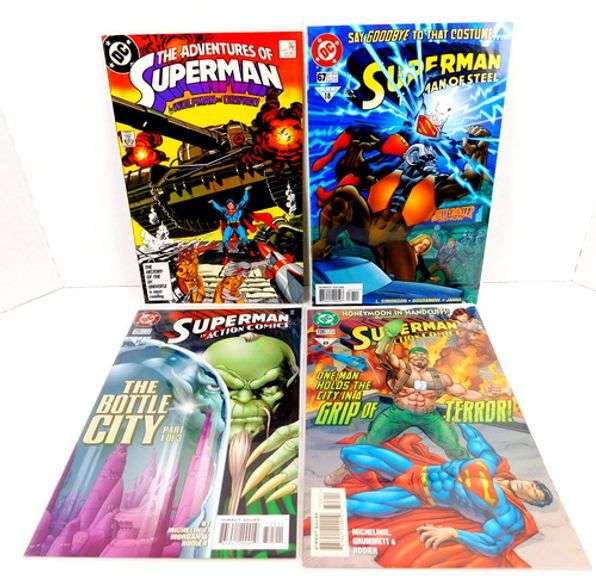 8 Adventures of Superman D.C. Comic Books