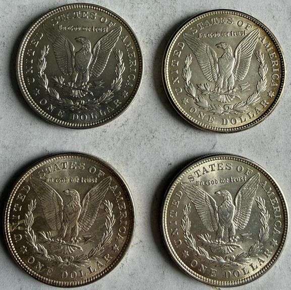 Five Choice Frosty White BU 1921 PDS Morgans