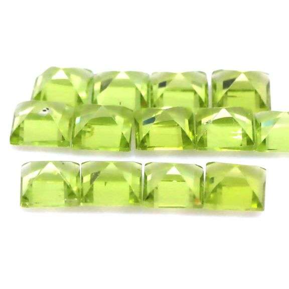 High fire brightly colored 9.20ct Peridot set!