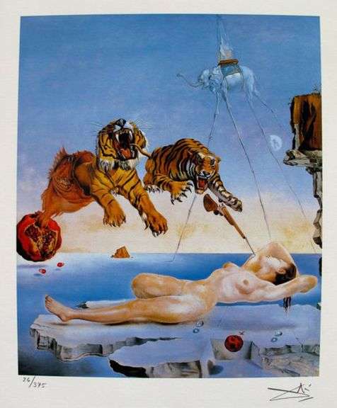 Salvador Dali, Second Before Aweking