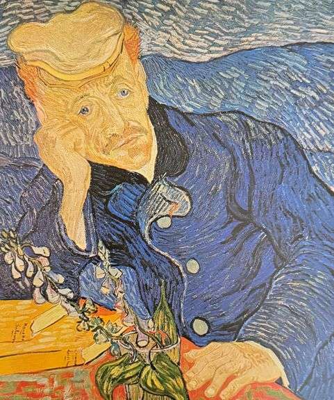 Vincent Van Gogh, Portrait of Dr. Gachet