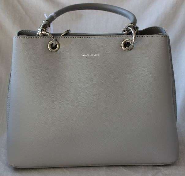 Stylish Gray Color Designer Bag By David Jones-Paris