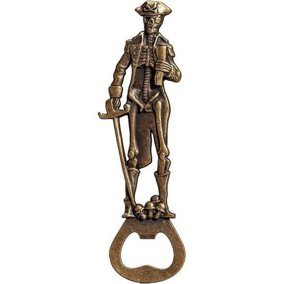 Pirate Skeleton Skull Bottle Opener