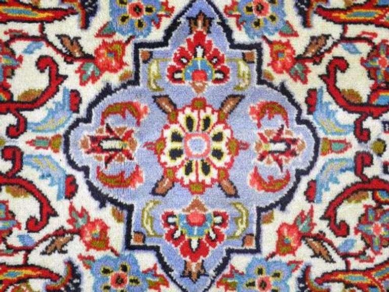 Exquisite Fine Quality Persian Kashan 14.3x9.6