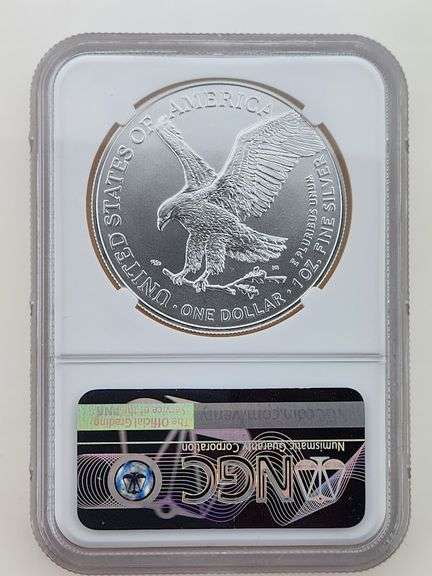 2022 American Silver Eagle, NGC MS69