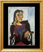 Colectible Pablo Picasso, Portrait of Dora Maar