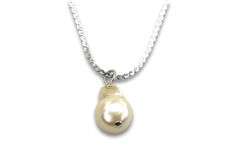 Classic Pearl Drop Necklace