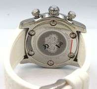 Glam Rock stainless steel white dial watch