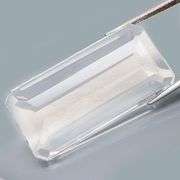 Huge! Double cut! VS clarity! Crystal clear 39.77ct Brazilian Quartz!