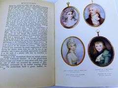 1905 Miniatures - Portraits Antique Book