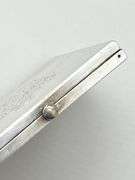 Sterling Silver Engraved Wadsworth Vanity Case Powder Compacts