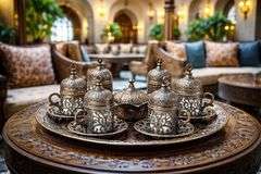 Traditional Turkish Coffee Tea Set
