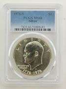 1976-S Silver Ike Dollar, PCGS MS66