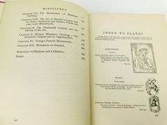 1905 Miniatures - Portraits Antique Book