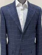 Plait Navy 2-Button Notch lapel, Modern Fit Sport Jacket