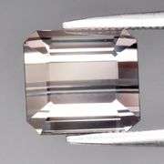 Internally flawless 3.47ct gray to pink Nigerian Tourmaline