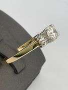 CERTIFIED BRAND NEW 14K YELLOW GOLD DIAMOND RING