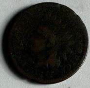 Key 1877 Indian Cent
