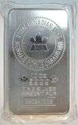 Super Royal Canadian Mint Pure .9999 fine Silver 10 Troy Oz bar in plastic